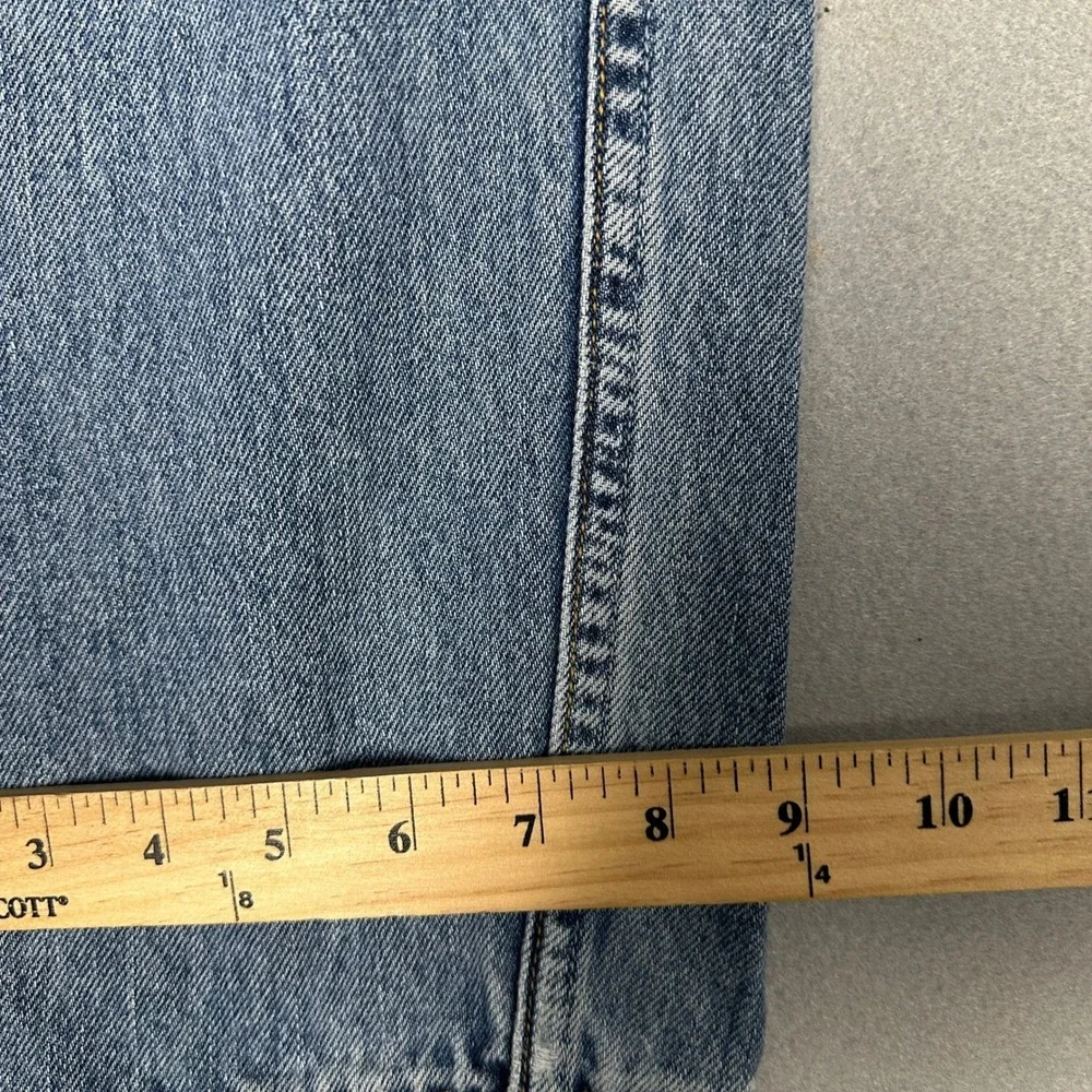 Levis 550 Jeans Mens 38X34 Blue Relaxed Fit Tapered Leg 5-Pocket Denim Casual
